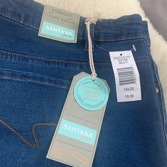 Santana Straight Leg Stretch Denim - Picture 3 of 7